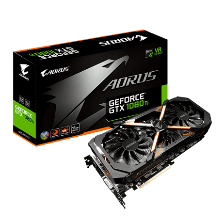 VGA Gigabyte AORUS GeForce&#174; GTX 1080 Ti 11GB GDDR5X 352-bit _N108TAORUS-11GD _618S